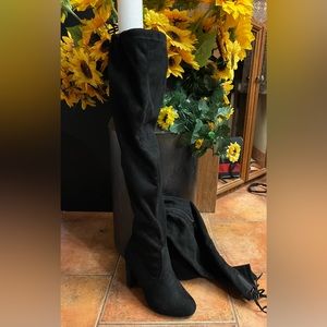 Above the knee boots